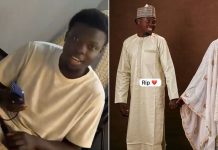 SORROW AS GROOM DIES BARELY 24 HOURS AFTER WEDDING