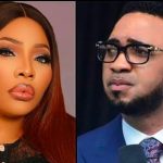 PASTOR CHRIS OKAFOR KNEELS DOWN TO APOLOGISE TO ACTRESS DORIS OGALA