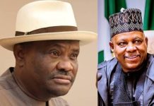 LISTEN TO VEEPEE KASHIM SHETTIMA THROWING HIS WEIGHT BEHIND APC NATIONAL SECRETARY THAT FUBARA IS THE LEADER OF THE PARTY IN RIVERS