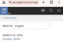 JEHOVAH WITNESS MODIFIES BLOOD TRANSFUSION POSITION, SEE NEW UPDATE