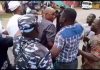 PROTESTERS PHYSICALLY ASSAULT LAGOS APC CHAIRMAN OVER STATE PARTY PRIMARIES, WATCH VIDEO
