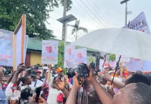 APC PRIMARIES: ASPIRANTS PROTEST IN LAGOS, DEMAND CANCELLATION, PROBE OF IRREGULARITIES