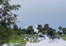 MYSTERIOUS WHITE FOAM SEEN BUBBLING FROM THE SOIL IN JERE, KADUNA, WATCH VIDEO