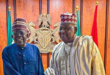 KANO NDC SENATOR VISITS TINUBU, SET TO DUMP PARTY FOR APC