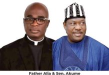 AKUME BEATS ALIA BLUE BLACK AS SGF LOYALISTS PICK APC TICKETS IN BENUE