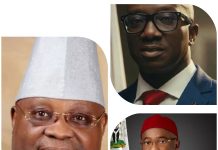OKPEBHOLO, UZODINMA AND ADELEKE WHEN GOVERNORS FORGET THEY ARE COLLEAGUES AND THROW AWAY DECORUM