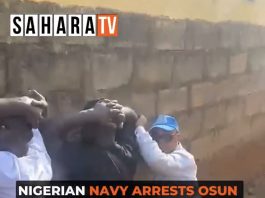 NAVY ARRESTS OSUN APC ASSEMBLY CANDIDATE, KOMOLAFE, OTHERS WITH RIFLE, WATCH VIDEO