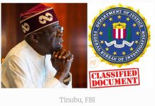 OUR AGENTS COULD BE ASSASSINATED IF WE MAKE TINUBU’S DRUG TRAFFICKING RECORDS PUBLIC – FBI