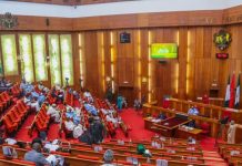 QUESTIONS RAISED OVER ILLEGAL VISIT OF SENATE PRESIDENT’S WIFE TO SENATE CHAMBERS WITH MARABOUTS, NON SENATE MEMBERS ON SATURDAY