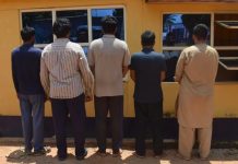 BENUE POLICE ARREST 5 PAKISTAN IS SEIZE 35 PHONES