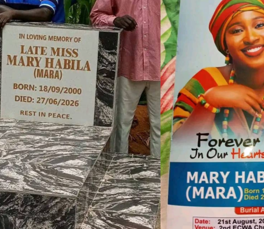 MARY HABILA SECRETLY BURIED IN KADUNA AMIDST CALLS FOR INDEPENDENT AUTOPSY
