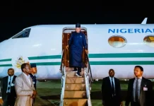 VEEPEE SHETTIMA BACK IN NIGERIA A DAY AFTER TINUBU JET OUT TO EUROPE ON LEAVE