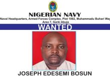 NIGERIAN NAVY DECLARES MAN WANTED OVER CRUDE OIL THEFT, EXTORTION