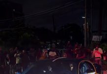 WATCH VIDEO AS BURNA BOY’S 9BIL NAIRA BUGATTI CHIRON STRUGGLES ON LAGOS ROAD