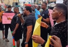 LAGOS TRADERS PROTEST CHINESE ENGAGING IN RETAIL BIZ: THEY ARE TAKING OVER OUR CUSTOMERS – SEE VIDEO