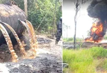 HOE 37 OIL THIEVES DIED AFTER INHALING DEADLY GAS IN RIVERS
