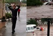 HEAVY RAINS TRIGGER FLASH FLOODS IN ABUJA, WASHING AWAY HOMES, CARS WATCH VIDEO