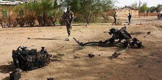 MANY NIGERIAN SOLDIERS KILLED AFTER RUNNING INTO LANDMINES PLANTED BY ISWAP TERRORISTS IN BORNO