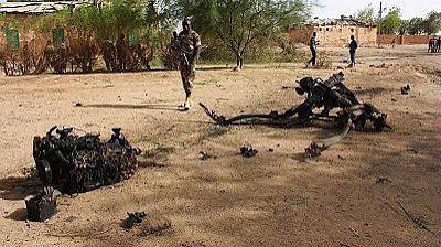 MANY NIGERIAN SOLDIERS KILLED AFTER RUNNING INTO LANDMINES PLANTED BY ISWAP TERRORISTS IN BORNO